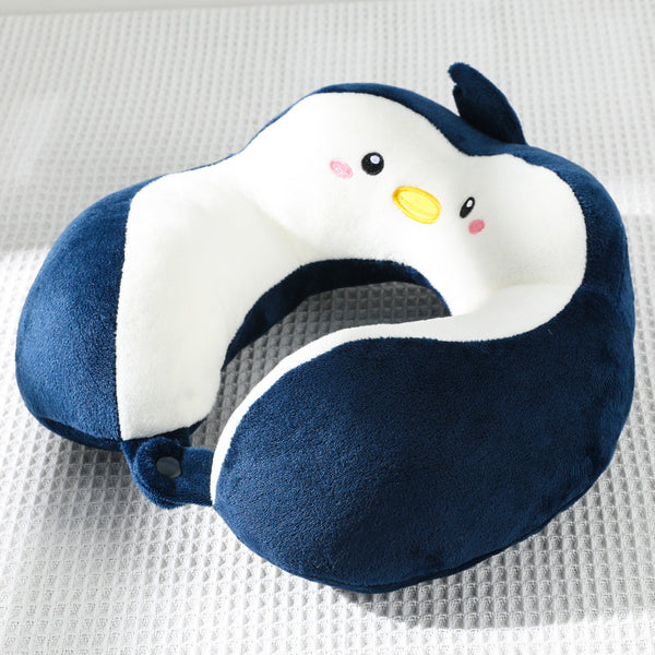 Cartoon U-shaped Pillow Pp Cotton Hump Fit Neck Pillow Travel