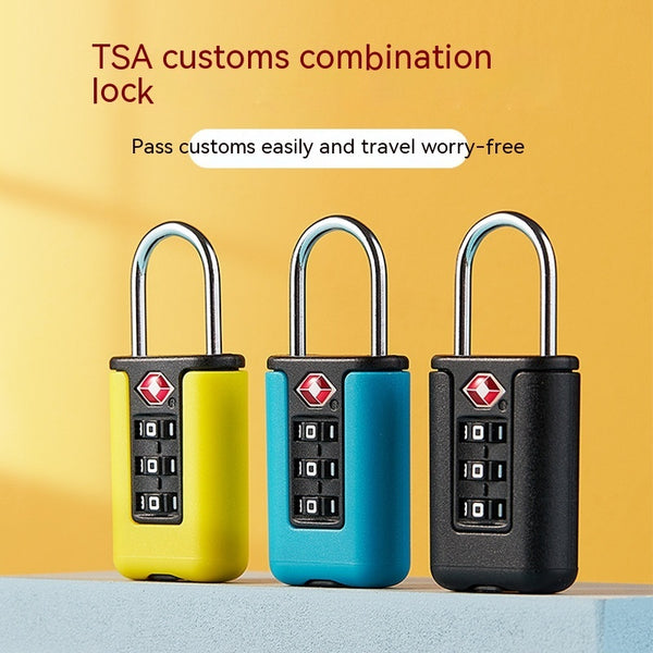 Key TSA Lock Luggage And Suitcase Padlock With Password Required